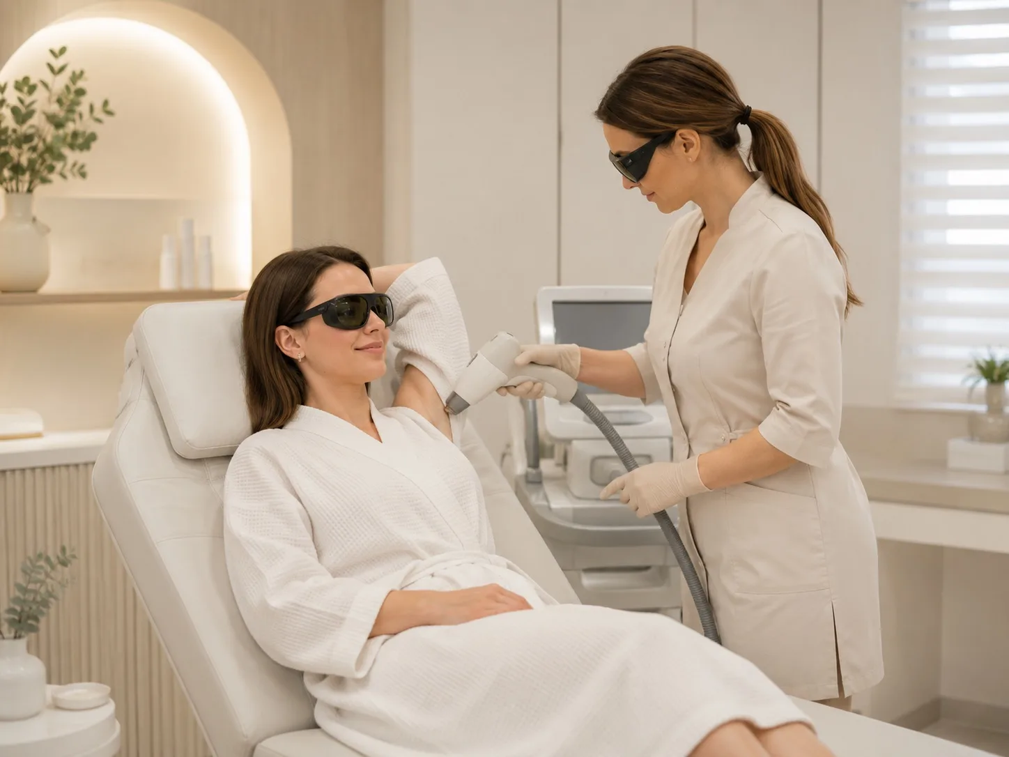 Épilation définitive et consultation de peau à la Clinique MS